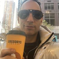  at Gregory's Coffee - 6th Ave in New York City