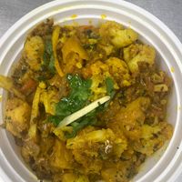 Aloo Gobhi 
(cauliflower & potatoes) at Bombay River in Red Bank