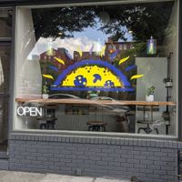 Entrance at Empanada Gourmet in Lancaster