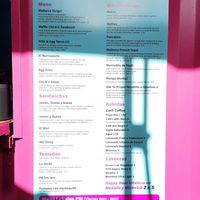 Menu at Lokales in Bayamon