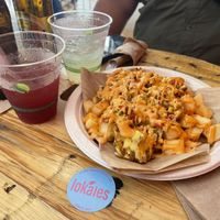 Egg fries at Lokales in Bayamon