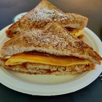 French Toast all vegan at Lokales in Bayamon