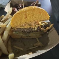 Lokal burger  at Lokales in Bayamon