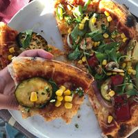 vegan cheese is amazing at Braavos in Banjole