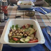 Tofu Salad at Braavos in Banjole