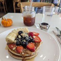 Protein 🥞 at Armonia Kitchen in San Diego