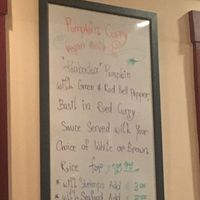 Vegan pumpkin curry!  at My Thai in San Luis Obispo