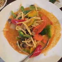 Vegan pumpkin curry ?  at My Thai in San Luis Obispo