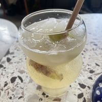 Homemade lemonade  at Kazik in Amsterdam