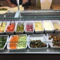 Item options at O'Falafel in Lyon