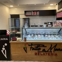 Counter at Fatto a Mano Gelateria in Rio De Janeiro