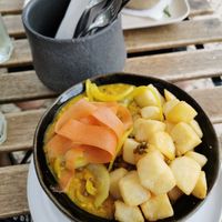 Cauliflower dhal at Sunrays Kitchen in Lagos