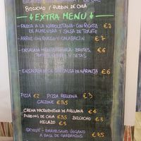 Menú at La Cosa Vegana in Granada