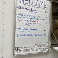 Menu for the day  at The Grumpy Goose in Duluth