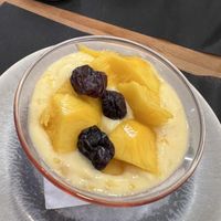 Mango dessert  at Contracorriente in Ourense