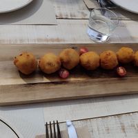 Croquetas at Contracorriente in Ourense
