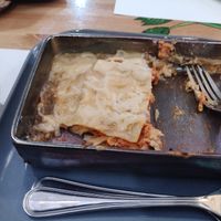 Lasaña de un pisito at Contracorriente in Ourense