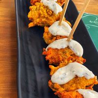 Pakoras  at Contracorriente in Ourense