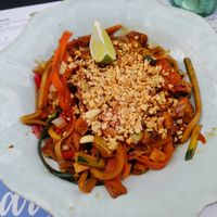 Pad thai de tofu at Tizar Gourmet Restaurante y Taperia in Ourense