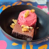 Brownie at Tizar Gourmet Restaurante y Taperia in Ourense