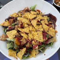 Amazing tofu salad!  at Tizar Gourmet Restaurante y Taperia in Ourense