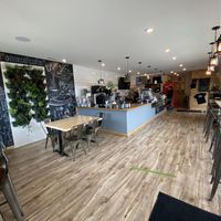 The inside of the cafe at A Little Cafe in Wildwood Crest