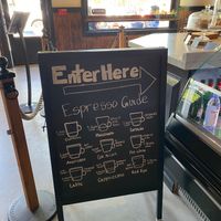 Espresso drink descriptions at Beach Plum Bakery & Cafe in Cape May