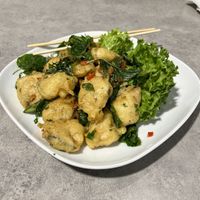 Salt and pepper fish #Veganuary at Veggie Village in Chandler