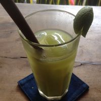 lime juice with mint at Warung Sopa - Jl Sugriwa in Ubud