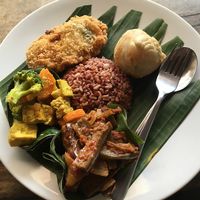 Nasi campur at Warung Sopa - Jl Sugriwa in Ubud
