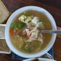 Homemade miso soup at Warung Sopa - Jl Sugriwa in Ubud