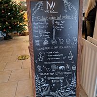 Display board at Moka  in Ardrossan