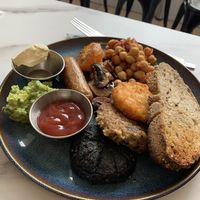 large breakfast  at Moka  in Ardrossan