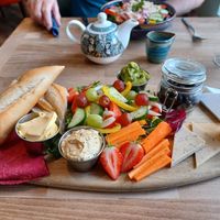 Vegan Platter at Tu Mundo Coffee in Prestatyn
