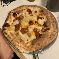 Nduja pizza at Purezza in Manchester
