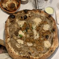 Truffle pizza at Purezza in Manchester