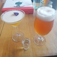 Purezzastar Martini and a Manchester Union draft at Purezza in Manchester