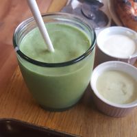 The Green One Smoothie at Purezza in Manchester