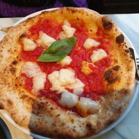 Margherita pizza at Purezza in Manchester