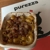 Mac n cheese side  at Purezza in Manchester