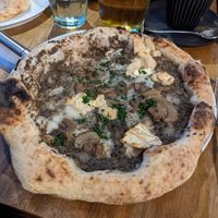 Truffle pizza at Purezza in Manchester