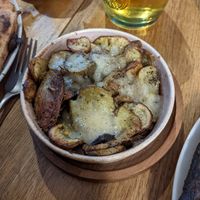 Potato side dish at Purezza in Manchester