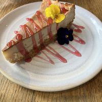 new york cheesecake   at Purezza in Manchester