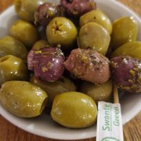 Olives at Purezza in Manchester