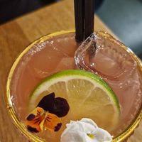 A mocktail at Purezza in Manchester