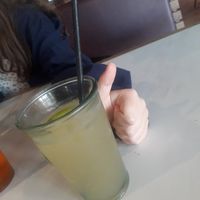 Ginger kombucha at Purezza in Manchester