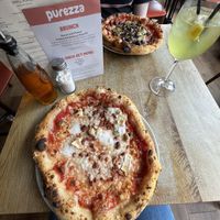 Four cheese pizza 🍕   at Purezza in Manchester