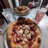 4 cheese pizza at Purezza in Manchester