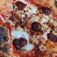 Vier-Käse-Pizza at Purezza in Manchester