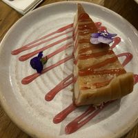 New York cheesecake  at Purezza in Manchester